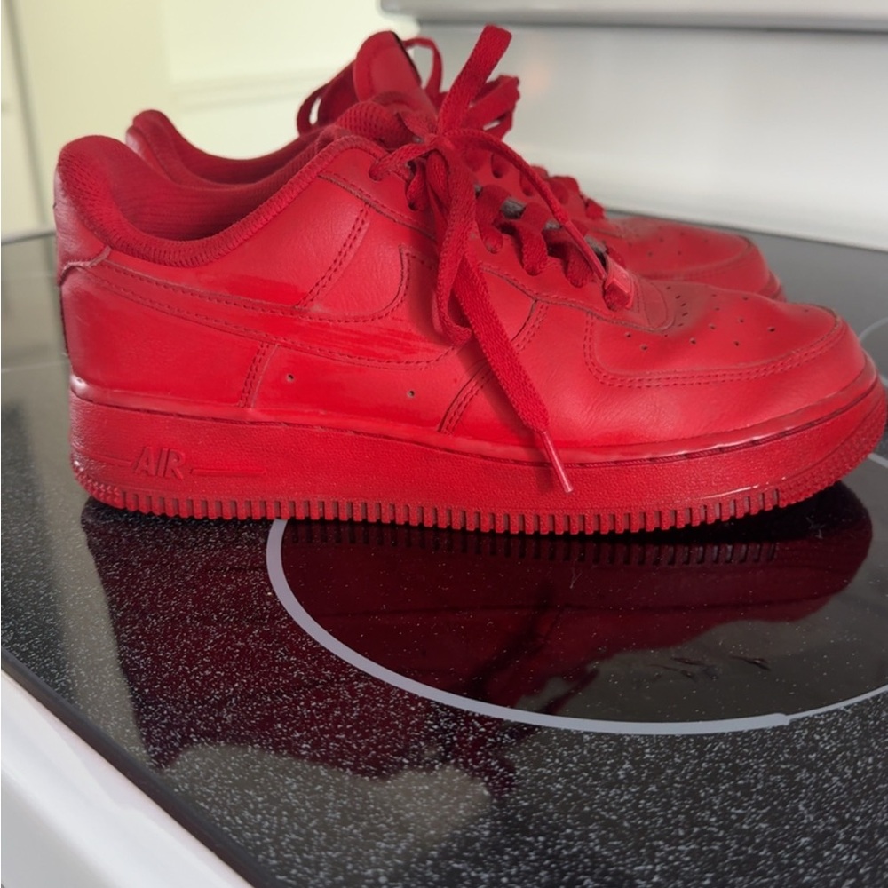 Nike Red Athletic Shoes